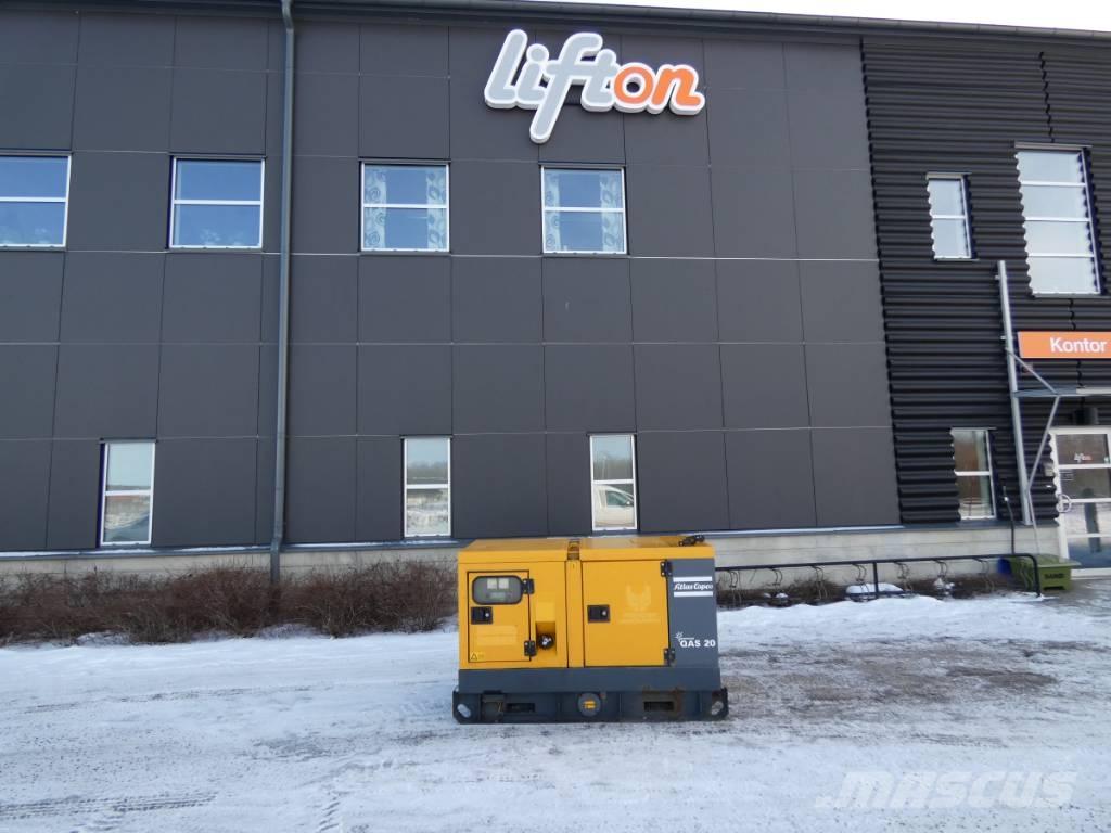 Atlas Copco QAS 20 Diesel Generators