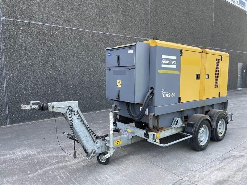 Atlas Copco QAS 80 Diesel Generators