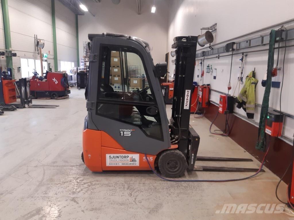 Toyota 8FBE15T Electric forklift trucks