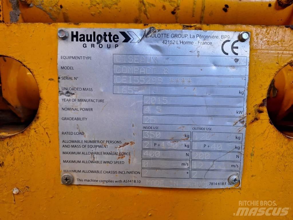 Haulotte Compact 8 Scissor lifts