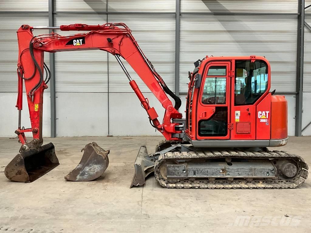 CAT 308 E 2 CR Mini excavators  7t - 12t
