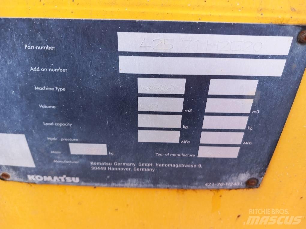 Komatsu WA500-7 Buckets