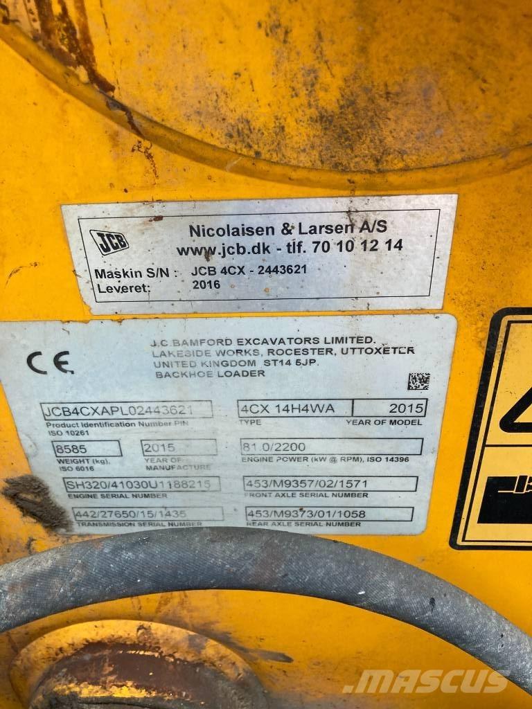 JCB 4 CX Backhoe