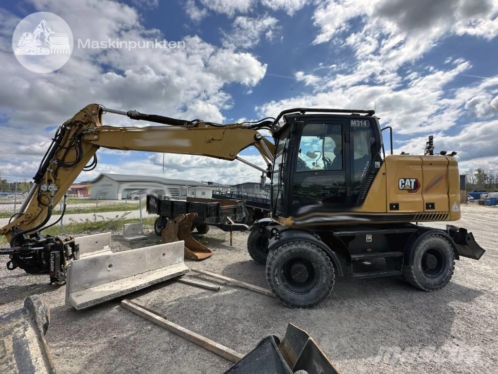 CAT M 314 Wheeled excavators