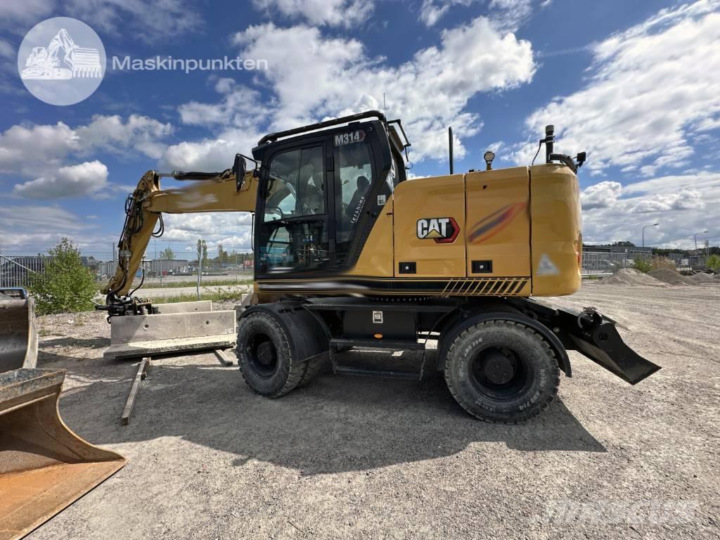 CAT M 314 Wheeled excavators