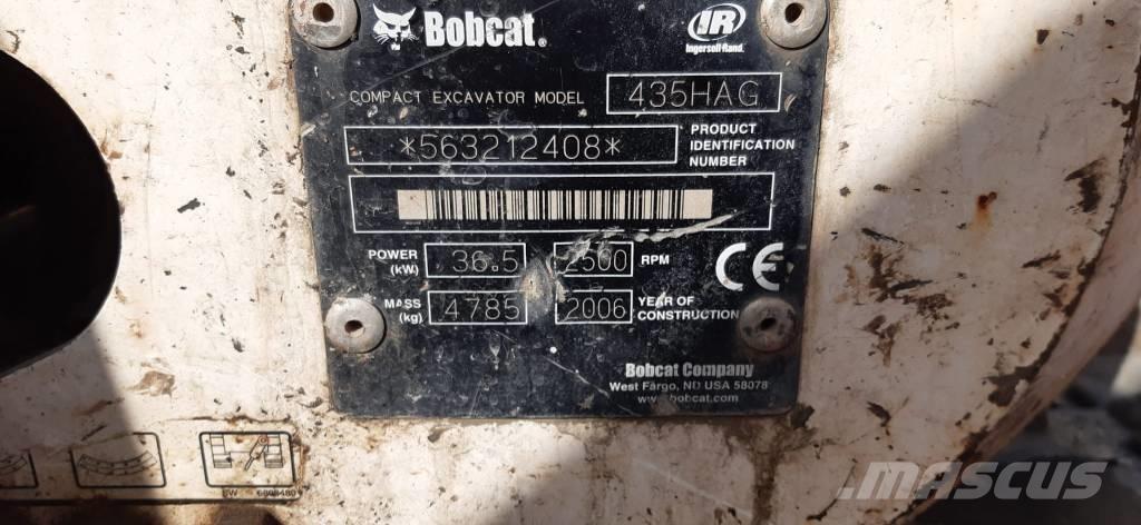 Bobcat 435 HAG Mini excavators < 7t (Mini diggers)