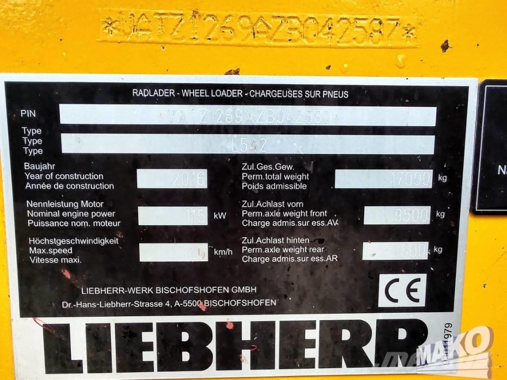 Liebherr L 542 Wheel loaders