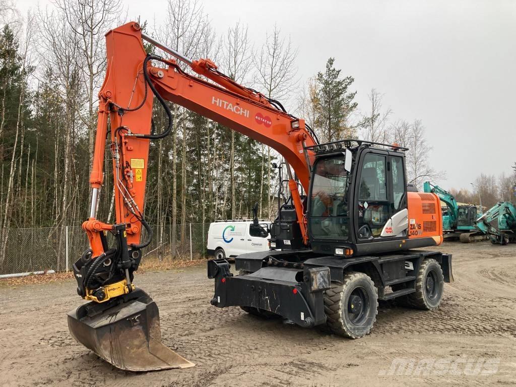 Hitachi ZX 140 W-5B Wheeled excavators