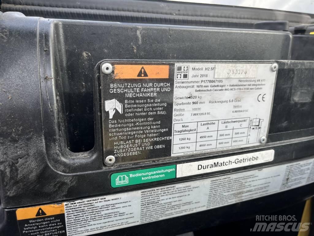 Hyster H2.5FT Diesel trucks