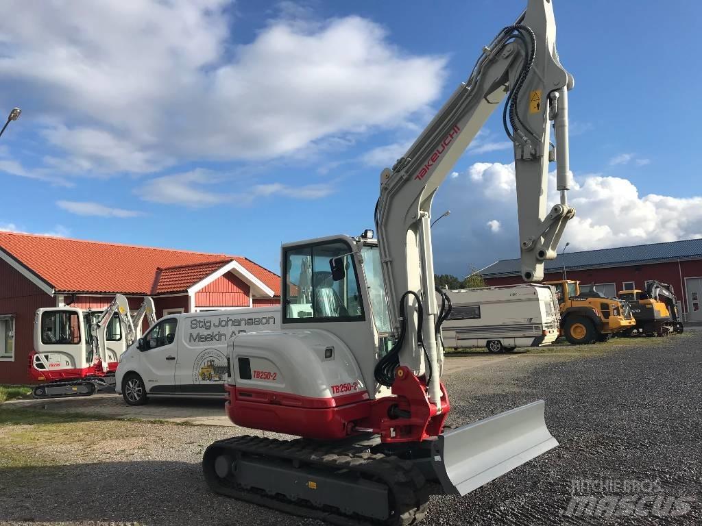 Takeuchi TB250-2 Mini excavators < 7t (Mini diggers)