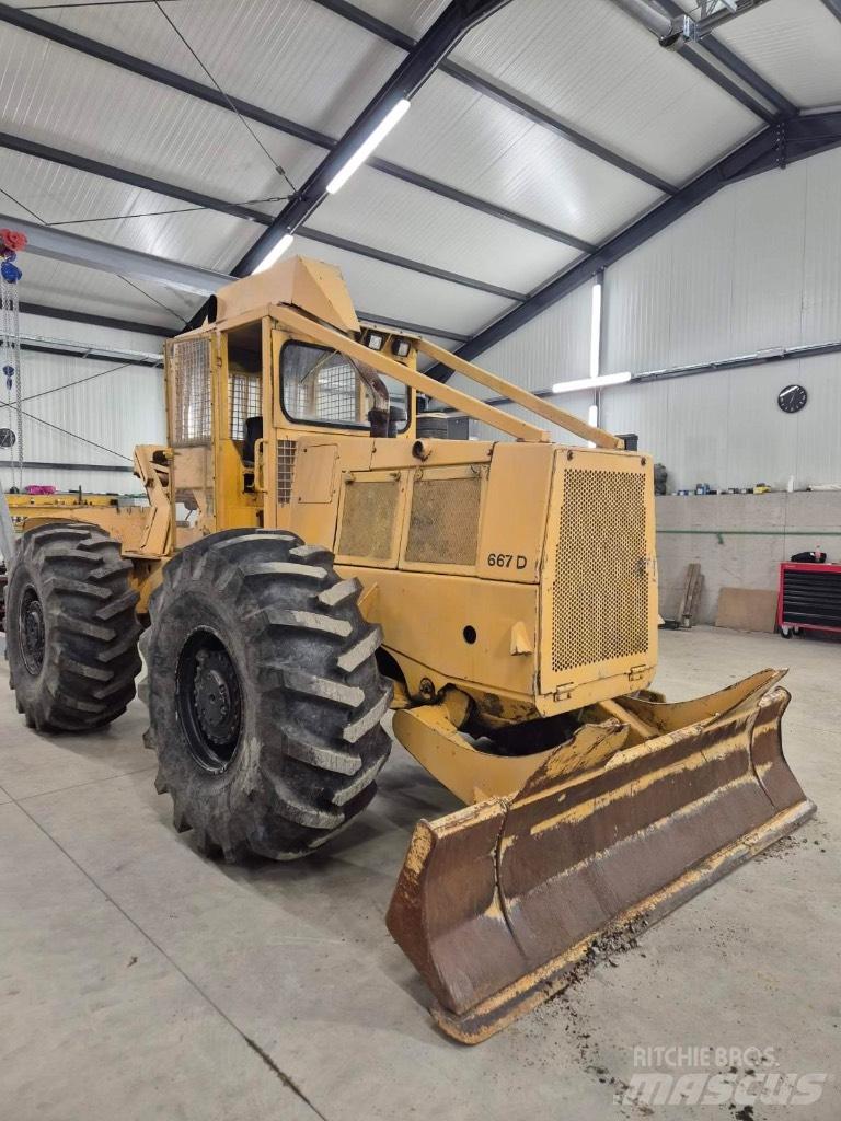 Timberjack 450B Forestry tractors