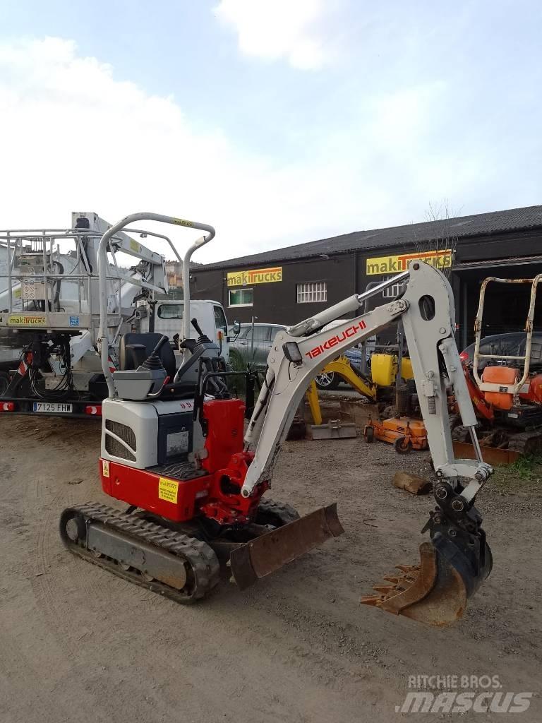Takeuchi TB210R Mini excavators < 7t (Mini diggers)