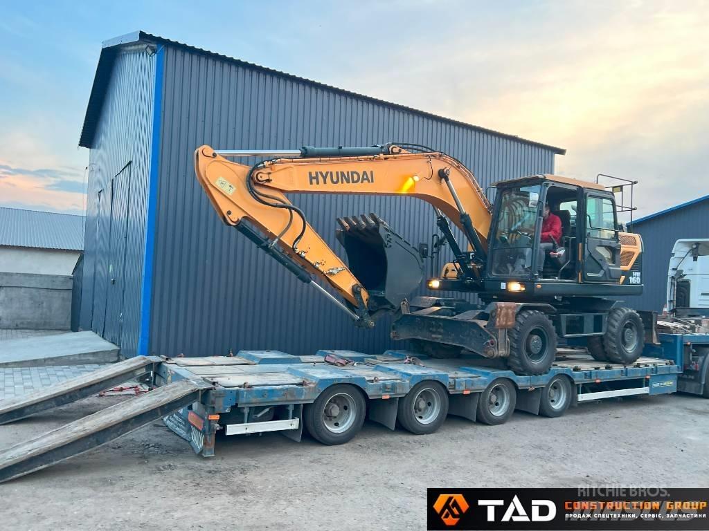 Hyundai HW 160 Wheeled excavators