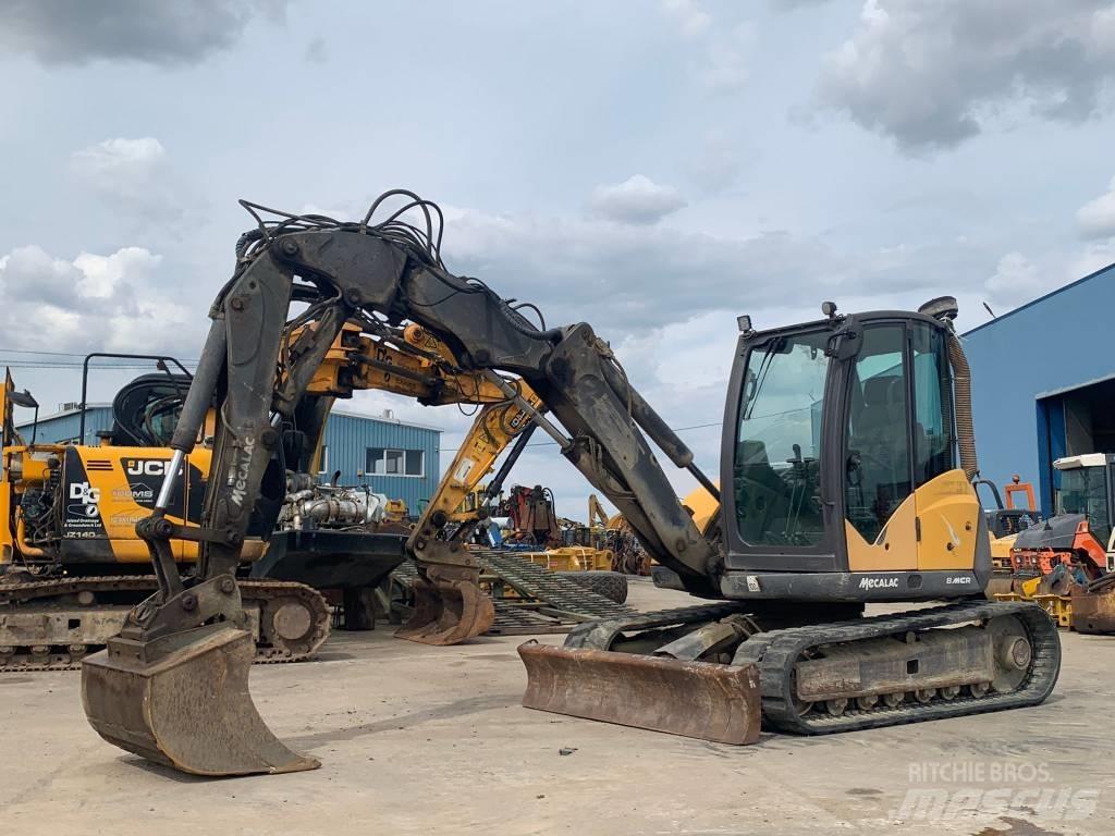 Mecalac 8 M CR Mini excavators  7t - 12t