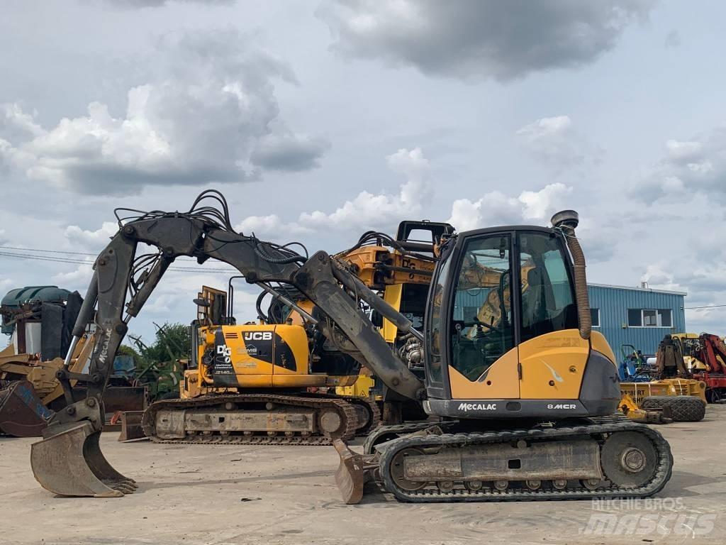 Mecalac 8 M CR Mini excavators  7t - 12t