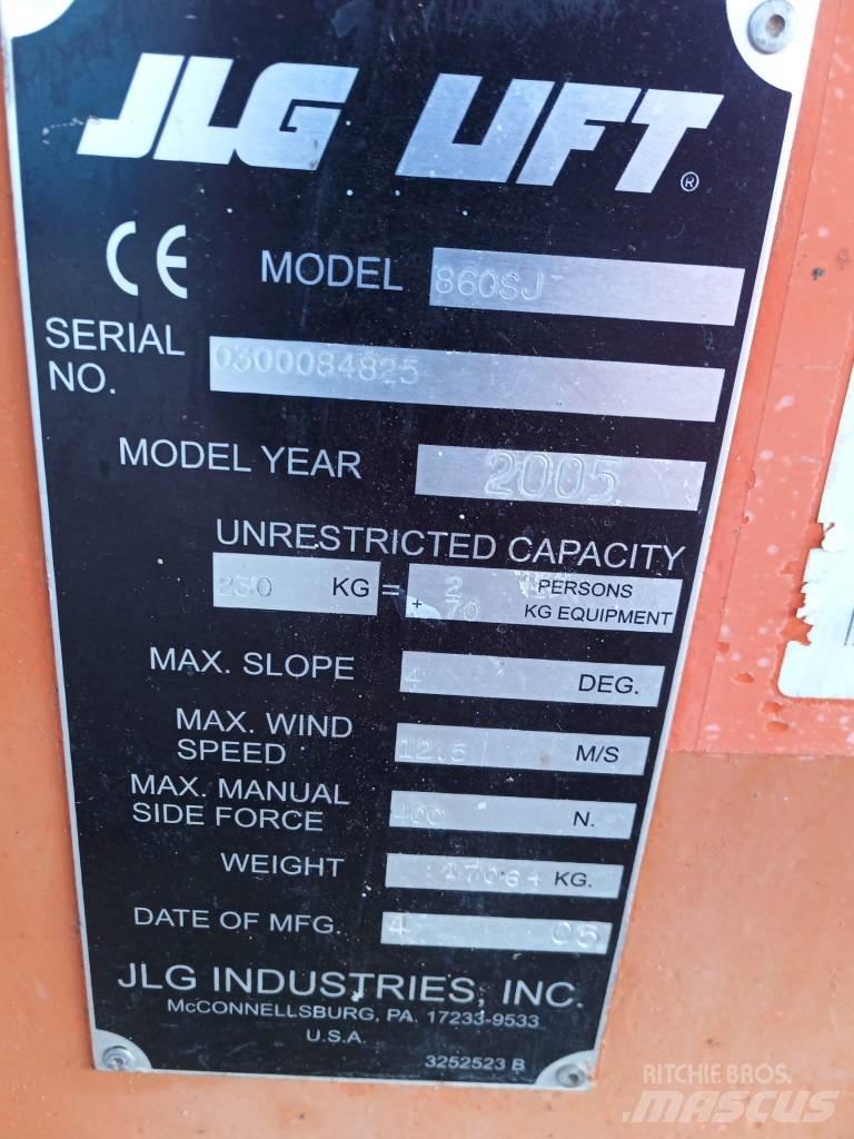 JLG 860 SJ Telescopic boom lifts