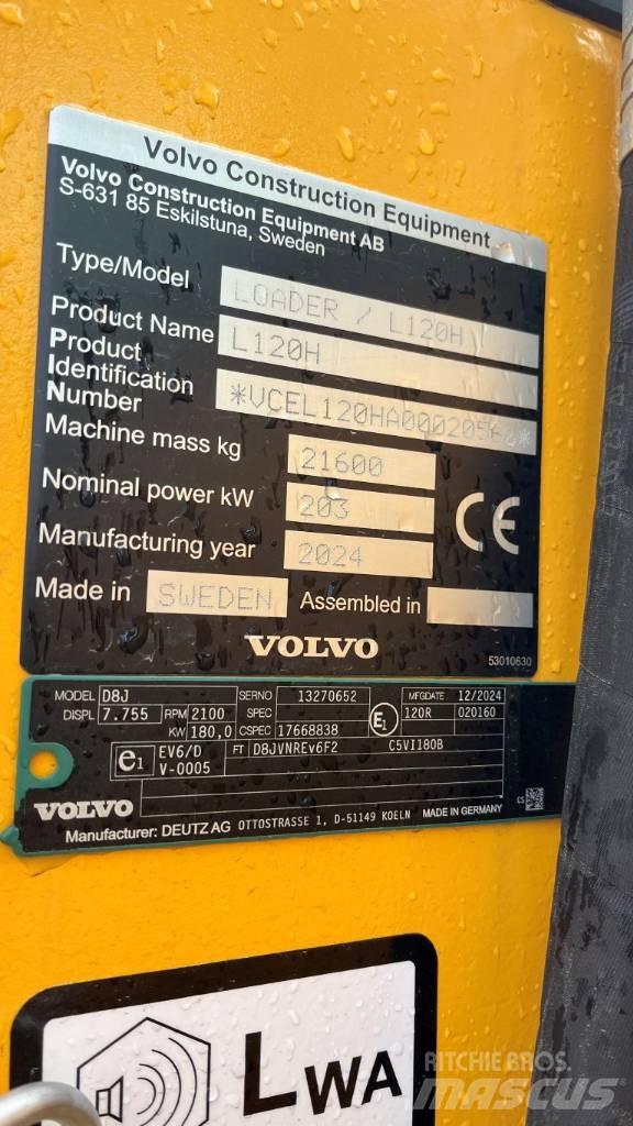 Volvo L120H Wheel loaders