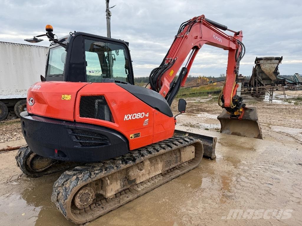 Kubota KX 080-4 Mini excavators < 7t (Mini diggers)