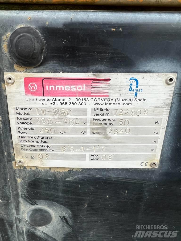 Inmesol IV-250 Diesel Generators