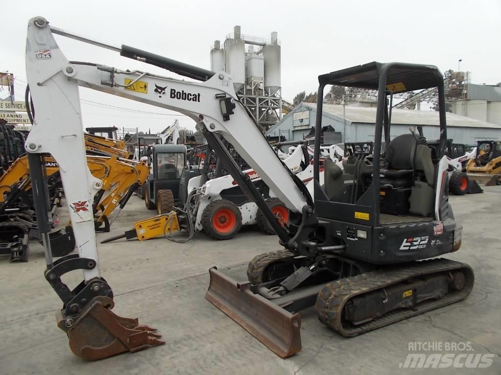 Bobcat E32i Mini excavators < 7t (Mini diggers)