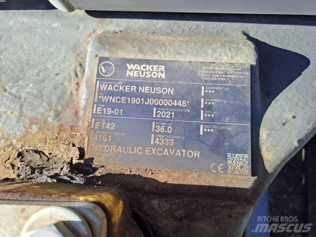 Wacker Neuson ET42 Crawler excavators