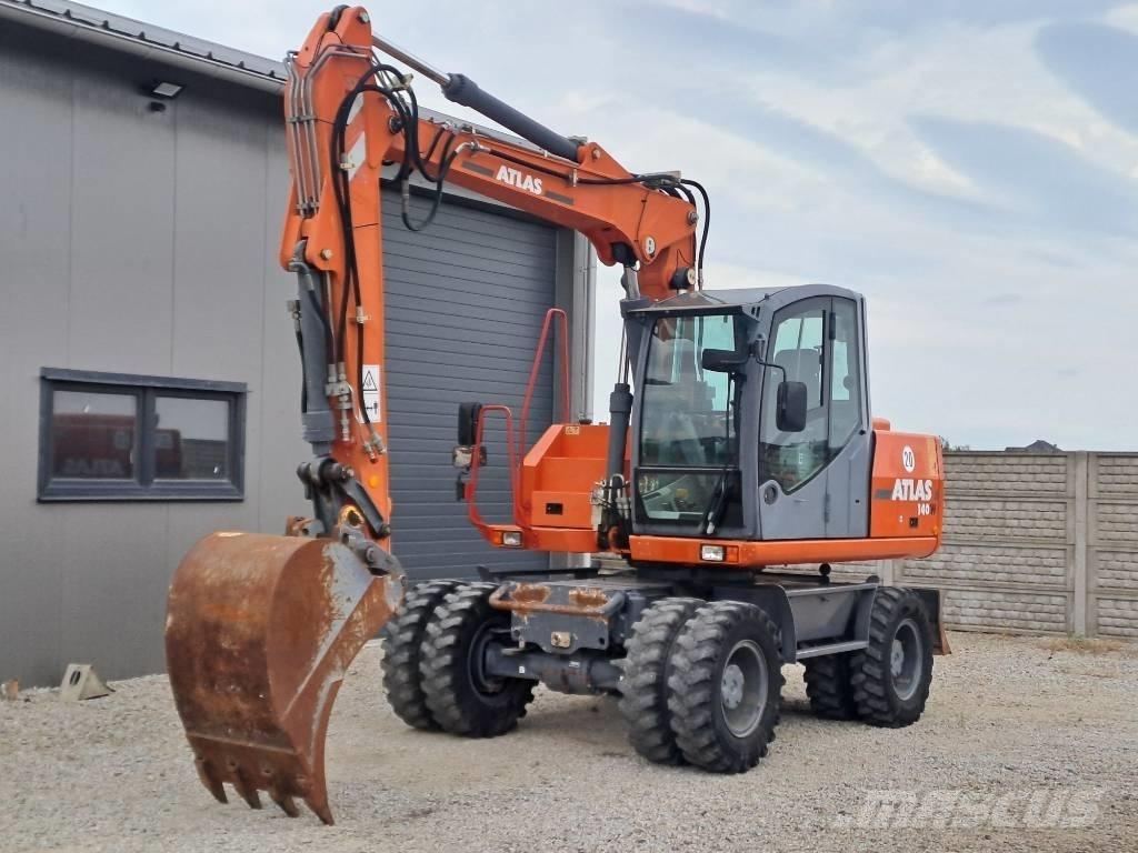 Atlas 140 W Wheeled excavators