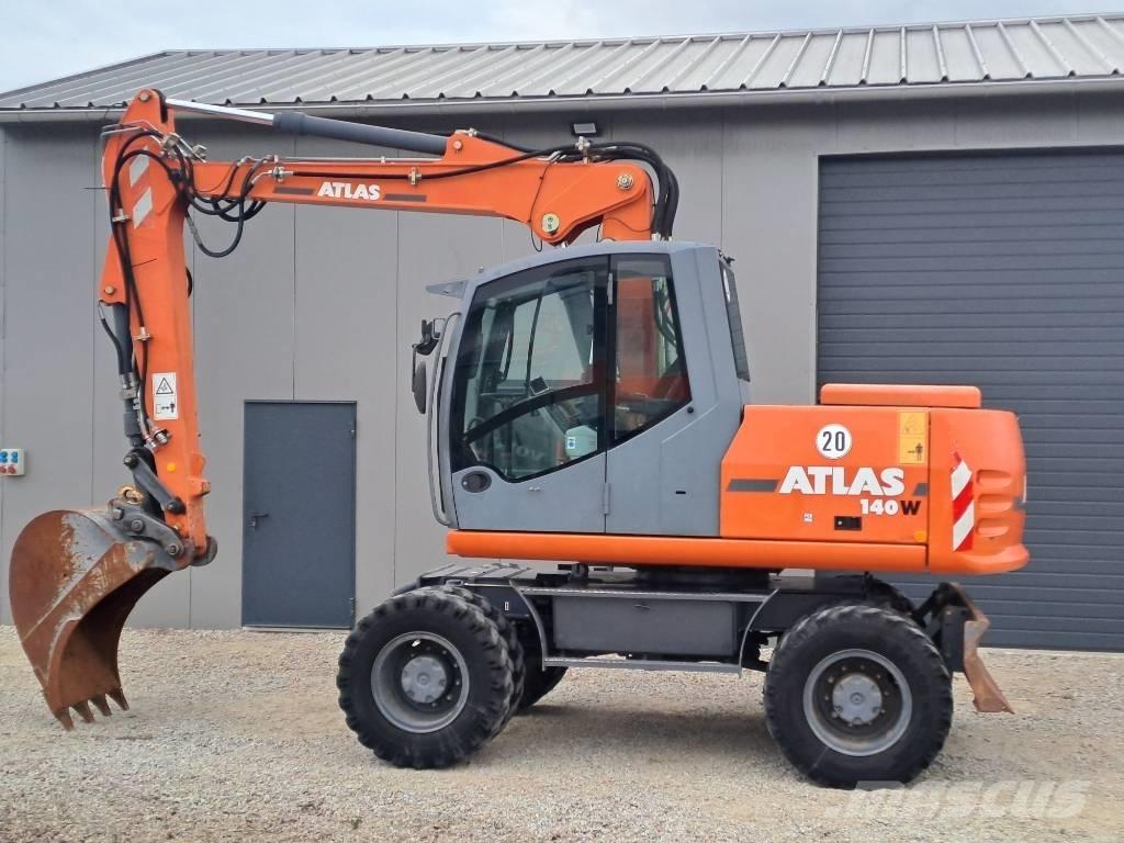 Atlas 140 W Wheeled excavators