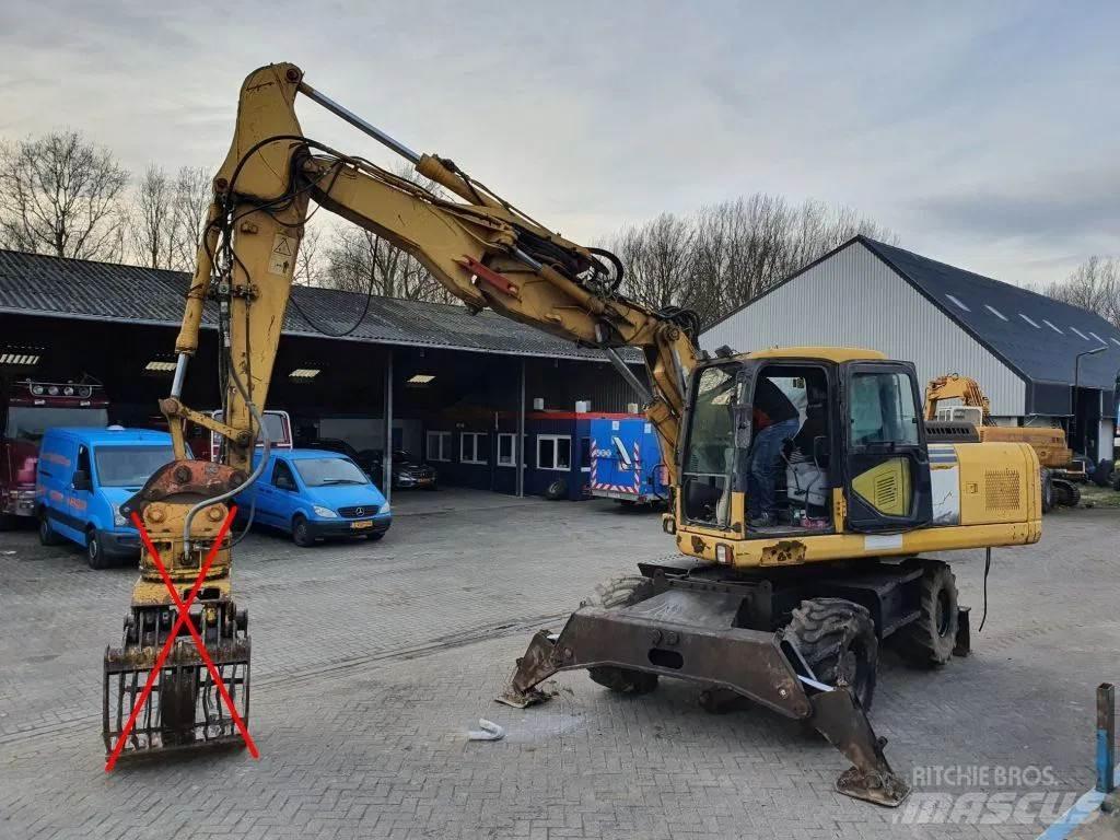 Komatsu PW180-7K Wheeled excavators