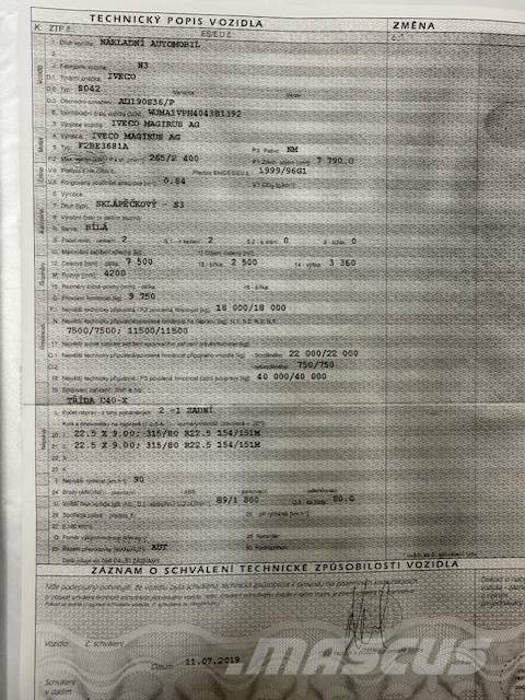 Iveco MAGIRUS Truck mounted cranes