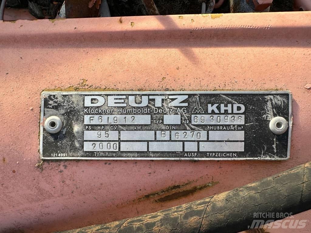 Deutz F6L912 ENGINE Engines