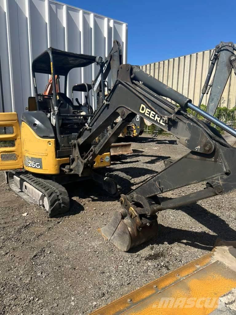 John Deere 26 G Mini excavators < 7t (Mini diggers)