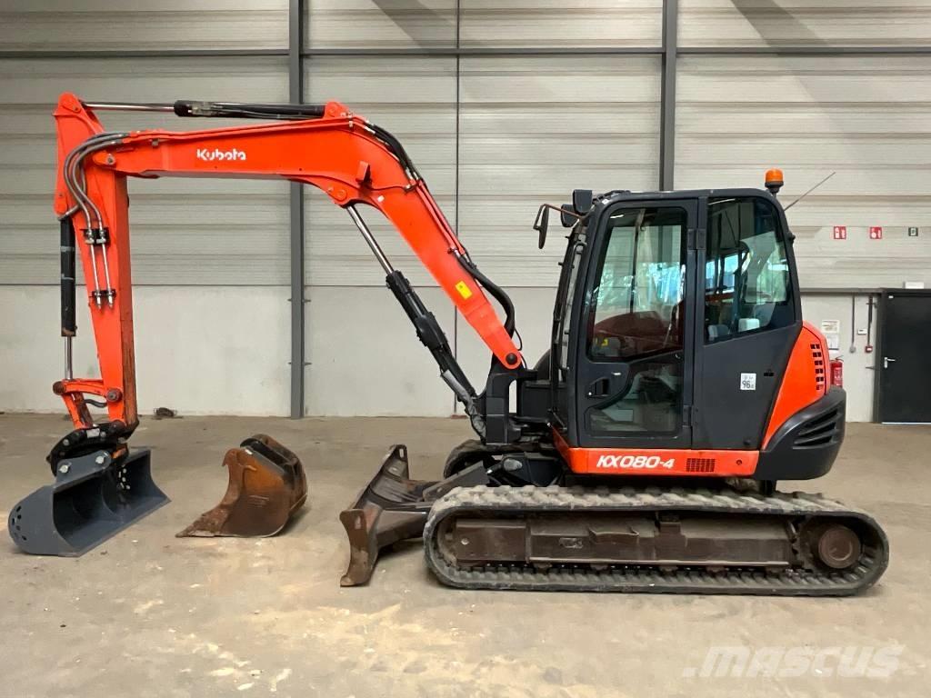 Kubota KX 080-4 Mini excavators  7t - 12t