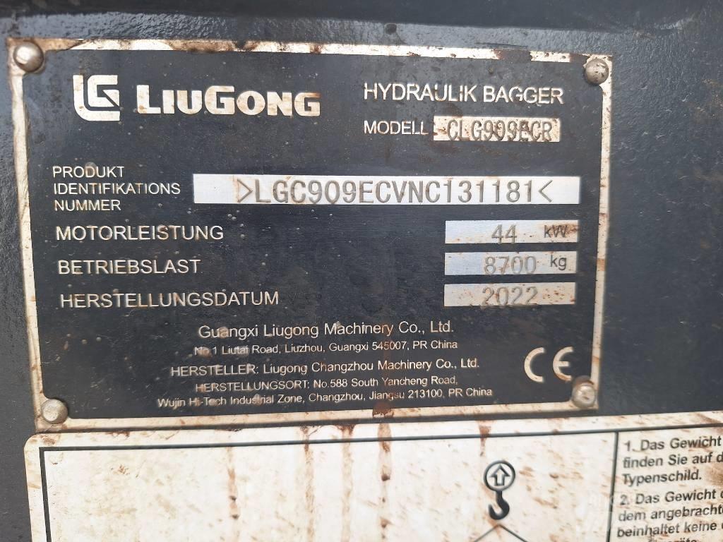 LiuGong 909 E Mini excavators  7t - 12t