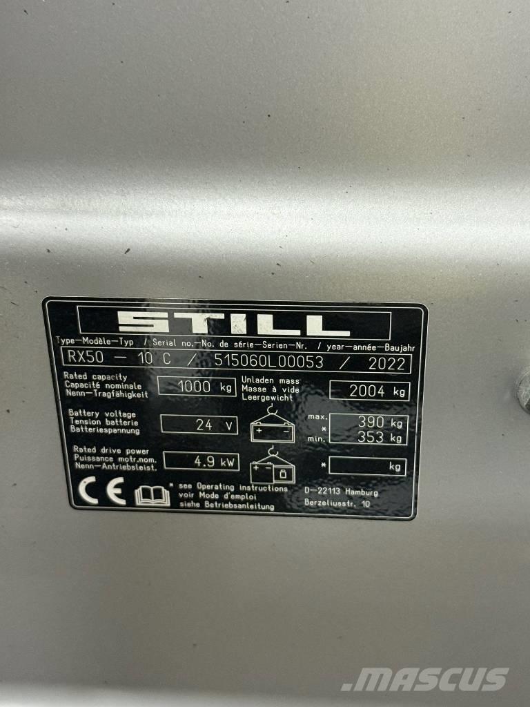 Still RX 50-10 Electric forklift trucks