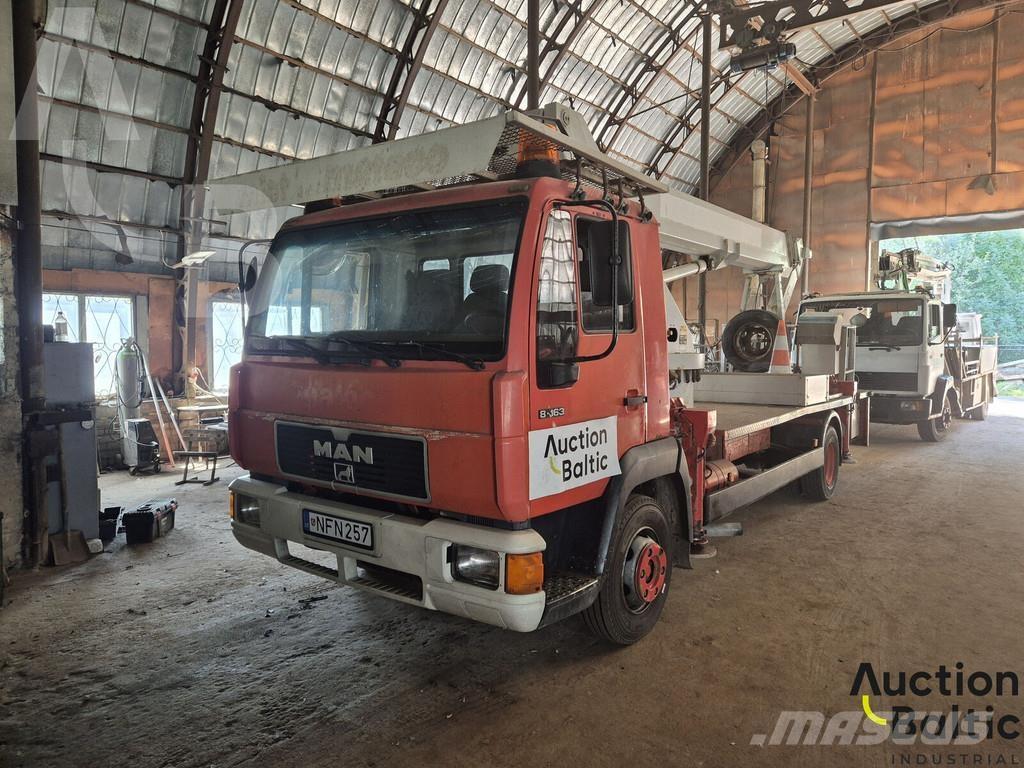 MAN 8.163 Truck mounted platforms