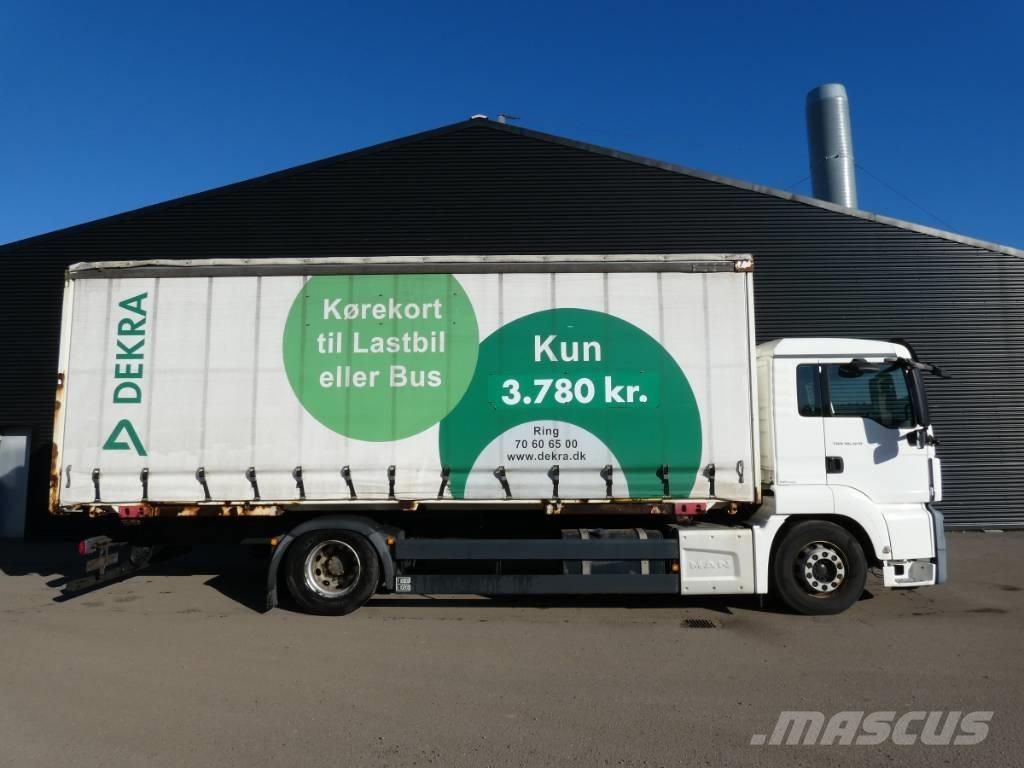 MAN TGS 18.320 Curtain sider trucks