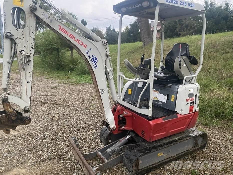 Takeuchi TB 215 R Mini excavators < 7t (Mini diggers)