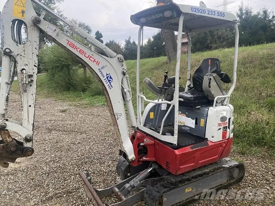 Takeuchi TB 215 R Mini excavators < 7t (Mini diggers)