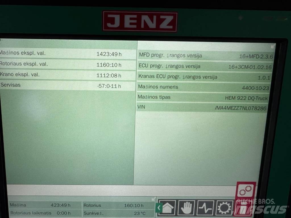 JENZ HEM 922 Wood chippers