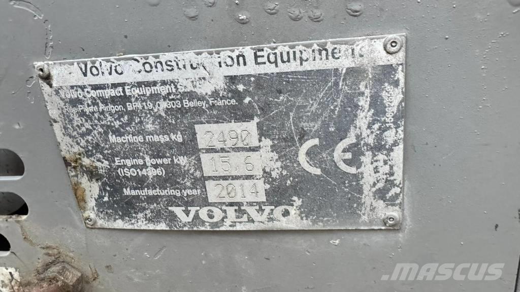 Volvo EC 25 D Mini excavators < 7t (Mini diggers)