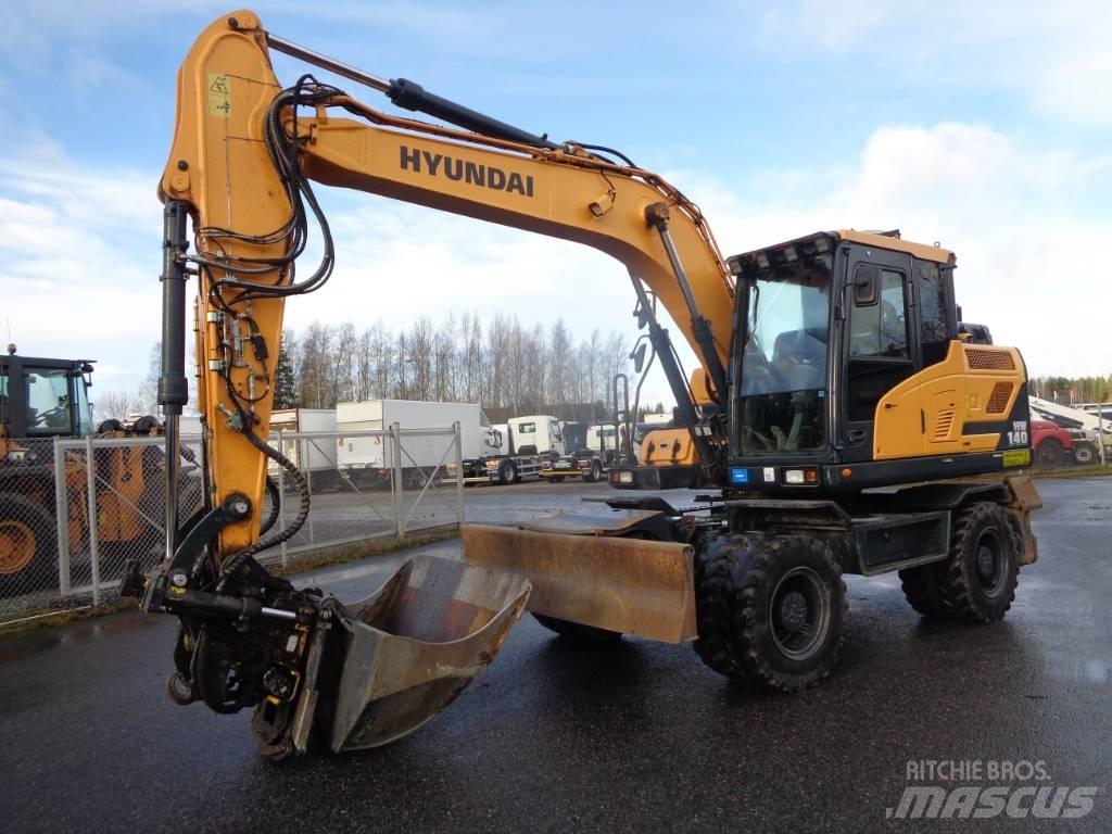 Hyundai HW 140 Wheeled excavators