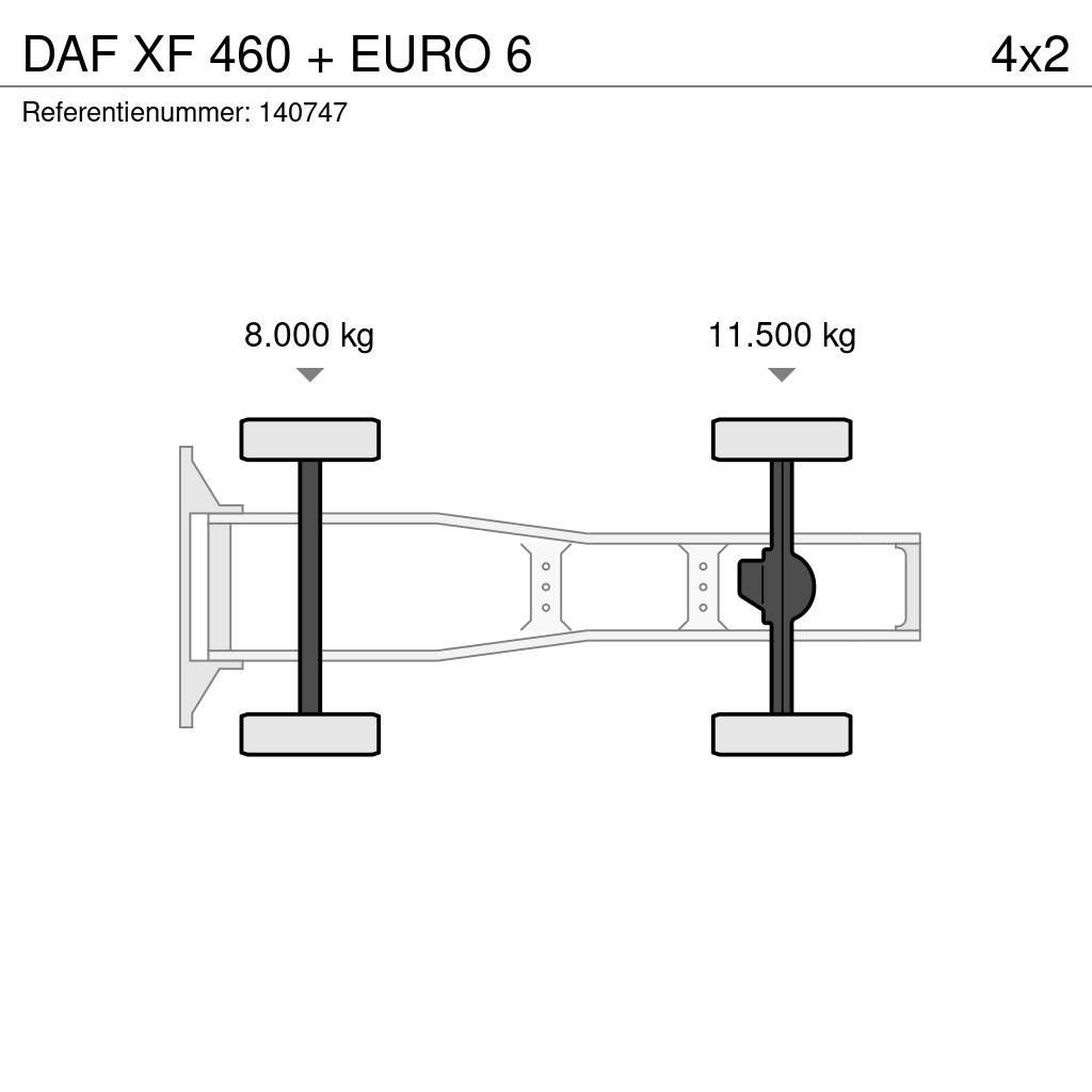 DAF XF 460 + EURO 6 Prime Movers