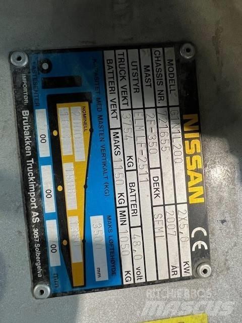 Nissan G1N1L20Q Electric forklift trucks