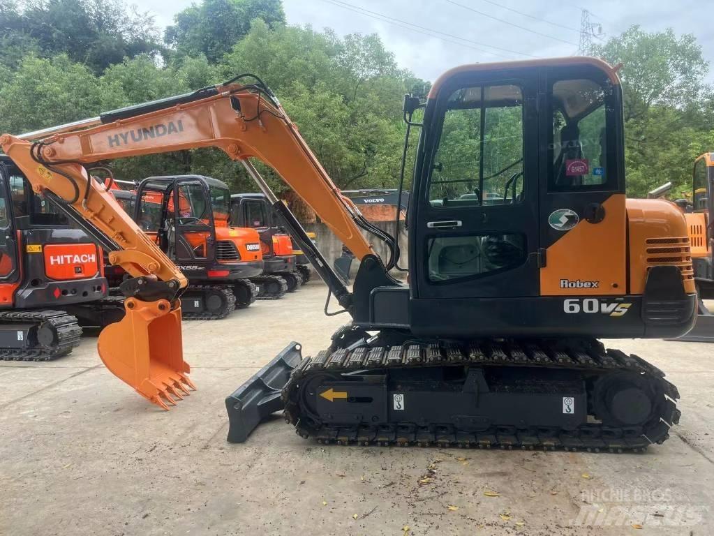 Hyundai 60vs Mini excavators < 7t (Mini diggers)