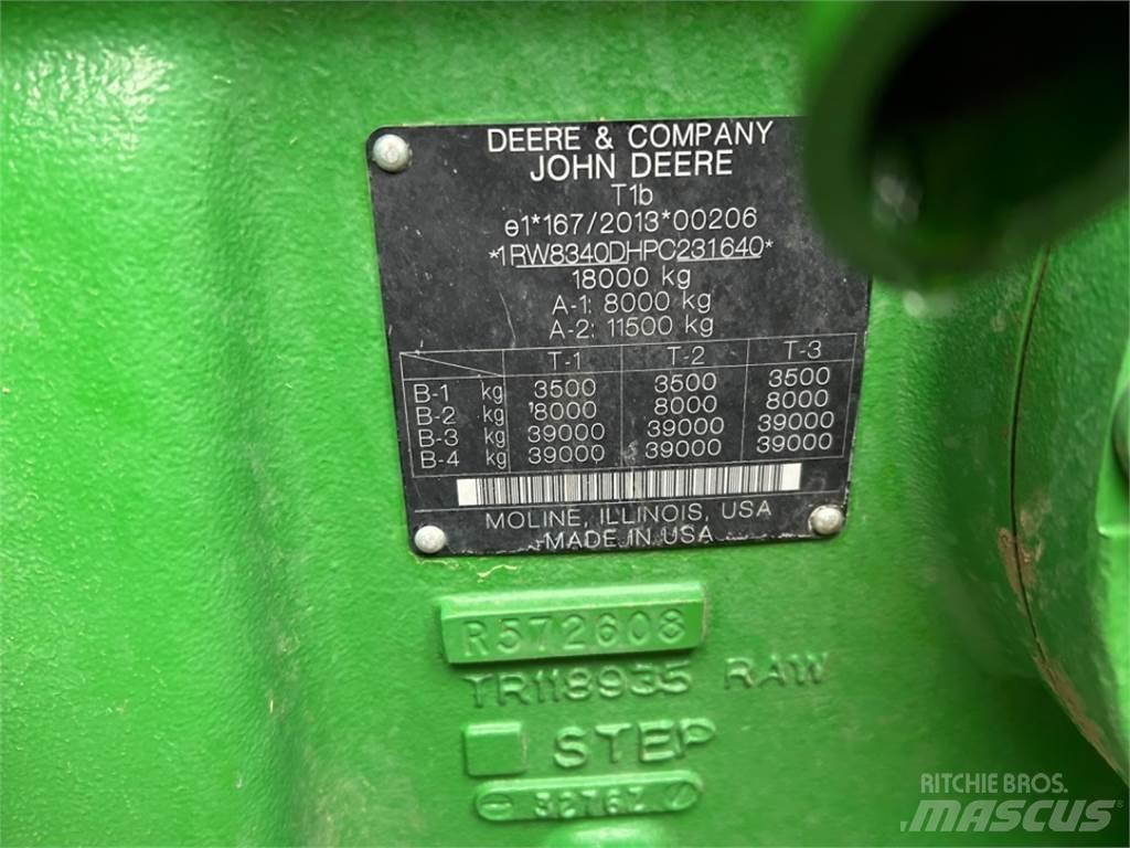John Deere 8R340 Tractors
