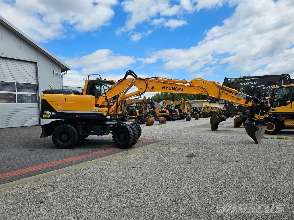 Hyundai 140 W 9 A Wheeled excavators