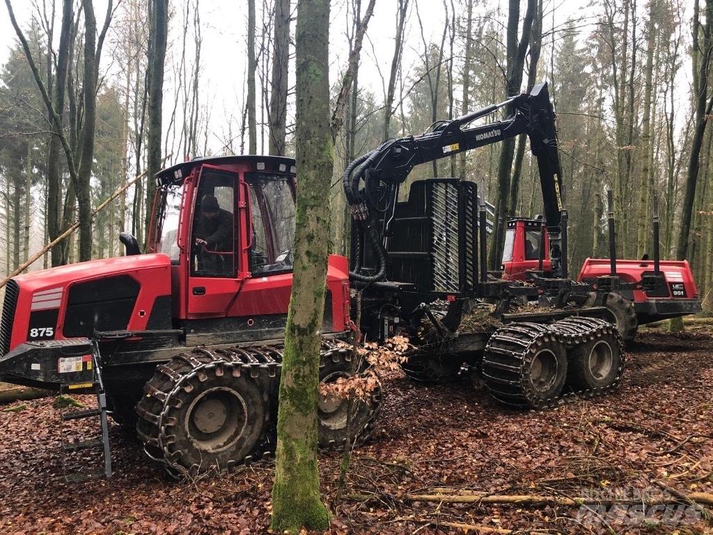 Komatsu 875 Forwarders