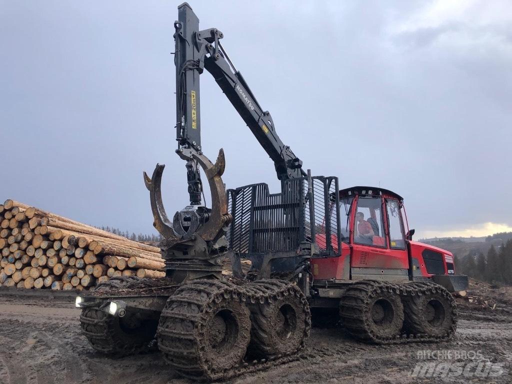 Komatsu 875 Forwarders