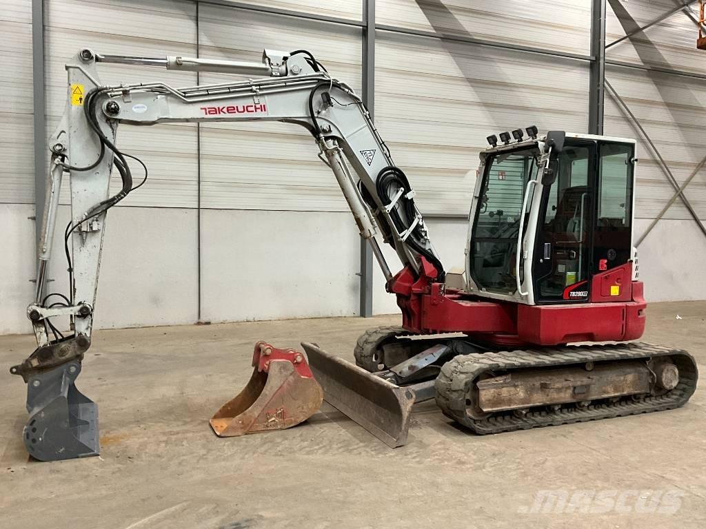 Takeuchi TB 280 FR Mini excavators  7t - 12t