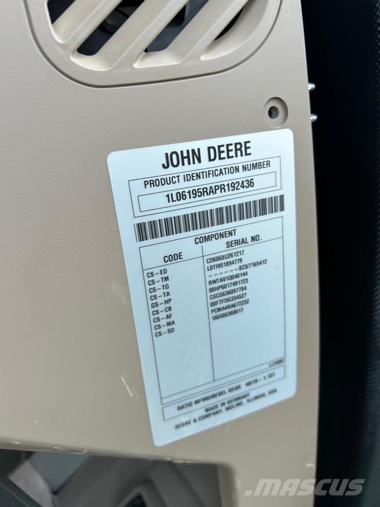 John Deere 6R 195 Tractors